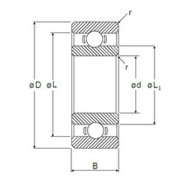 Bearing L-1360 NMB