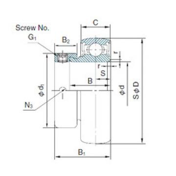 Bearing MU006+ER NACHI