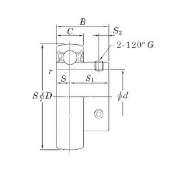 Bearing UC203L2 KOYO