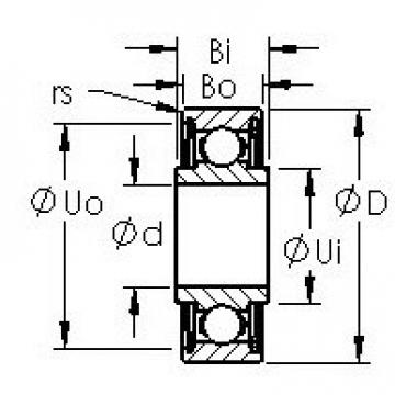 Bearing SRW168ZZ AST