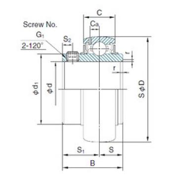 Bearing UC206 NACHI