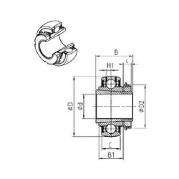 Bearing UK205+H SNR