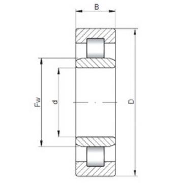 Bearing NU1088 CX