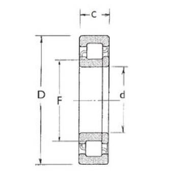 Bearing NUP308 FBJ