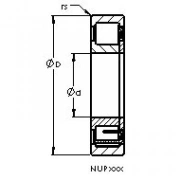 Bearing NUP312 E AST