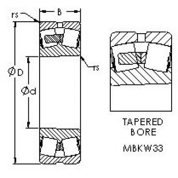 Bearing 22216MBKW33 AST