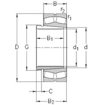 Bearing 22209-E-K-W33+AH309 NKE