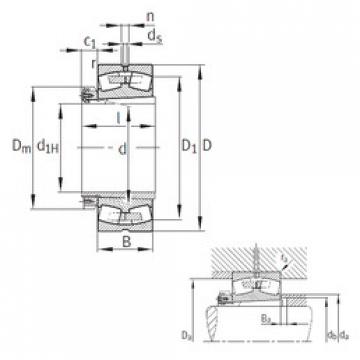 Bearing 230/670-B-K-MB+H30/670 FAG