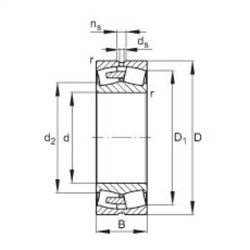 Bearing 23076-E1A-MB1 FAG