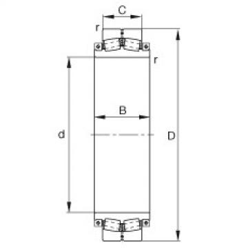 Bearing 230SM530-MA FAG