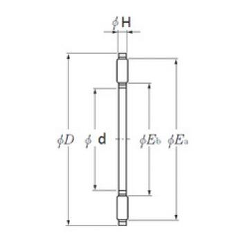 Bearing AXK1101 NTN