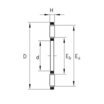 Bearing AXK500X546X5 INA