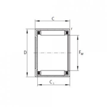 Bearing BCE2020 INA