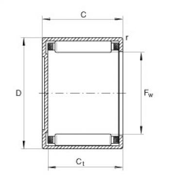 Bearing BK1516 INA