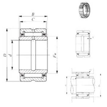 Bearing BRI 183016 IKO