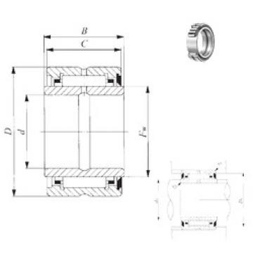 Bearing BRI 223520 U IKO