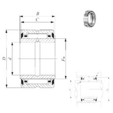 Bearing BRI 183020 UU IKO