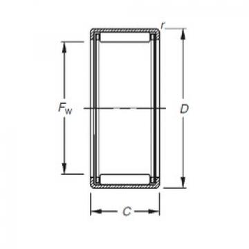 Bearing HK0509 Timken