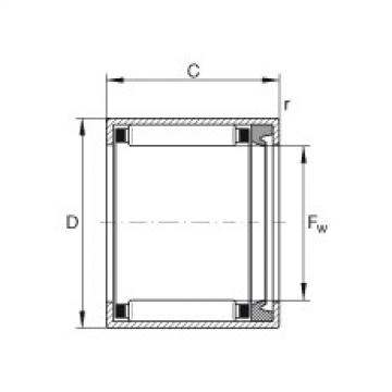 Bearing HK0812-RS INA