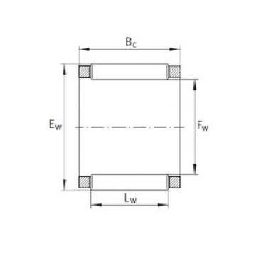 Bearing KBK 20x25x22 INA