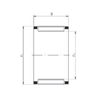 Bearing KZK16X21X10 ISO