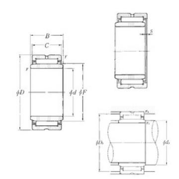 Bearing MR8811240+MI-728840 NTN