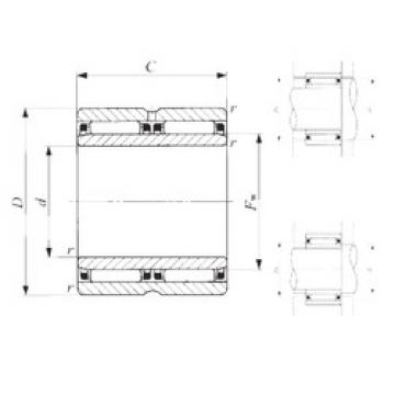 Bearing NAFW 254026 IKO