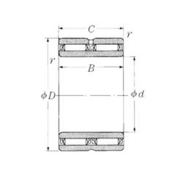 Bearing NAFW102220 NSK