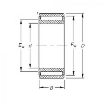 Bearing NAO17X30X13 Timken