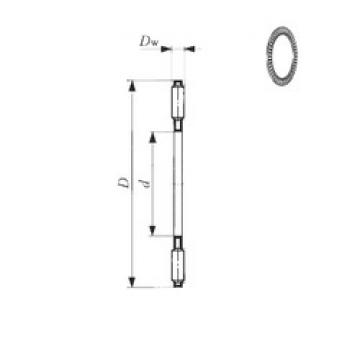 Bearing NTB 7095 IKO