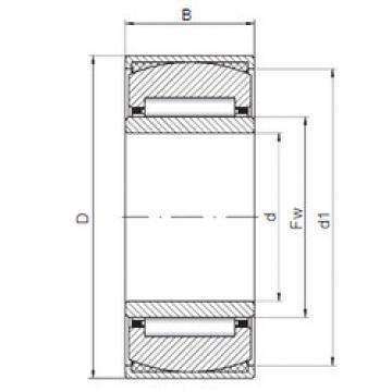 Bearing PNA40/62 ISO