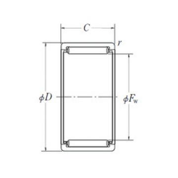 Bearing RLM101715 NSK