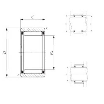 Bearing RNAF 101710 IKO