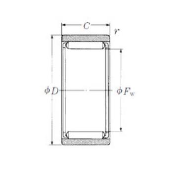 Bearing RNAF162812 NSK