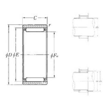 Bearing RNAO-14×26×12 NTN