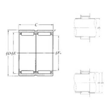 Bearing RNAO-18×26×20ZW NTN