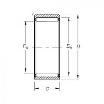 Bearing RNAO10X17X20 Timken