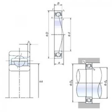 Bearing 105BER10S NSK