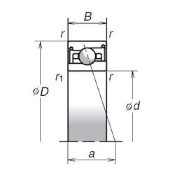 Bearing 75BER29XV1V NSK