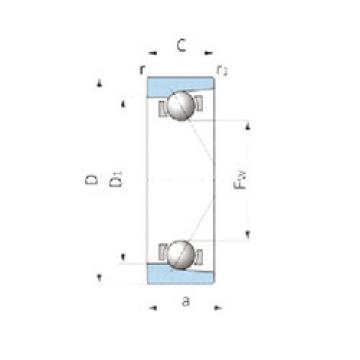 Bearing VBA21Z-1 NSK