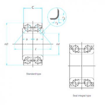 Bearing 45BWD10 NSK