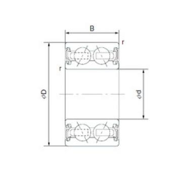 Bearing 35BG05S7G-2NST NACHI