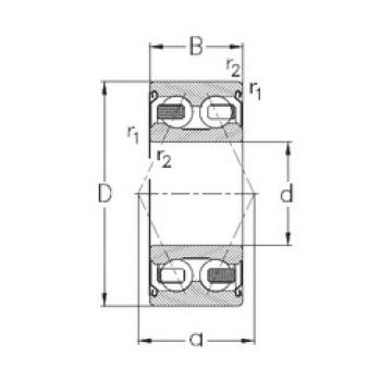 Bearing 3205-B-2Z-TV NKE