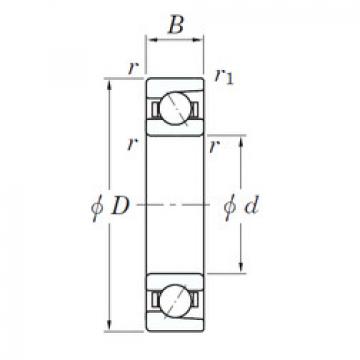 Bearing 3NC 7004 FT KOYO