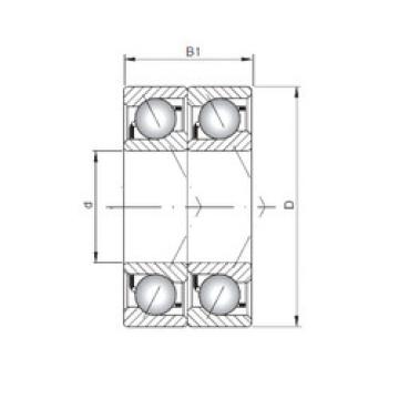 Bearing 7010 BDT ISO