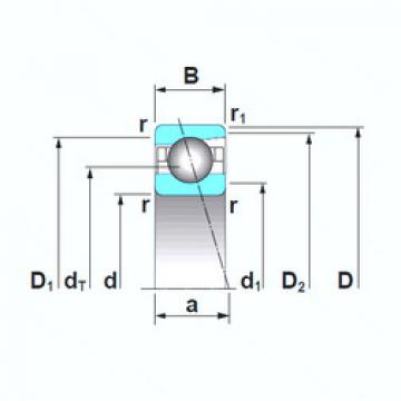 Bearing 7004CTRSU NSK