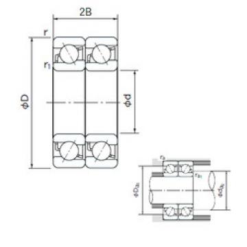 Bearing 7006CDT NACHI