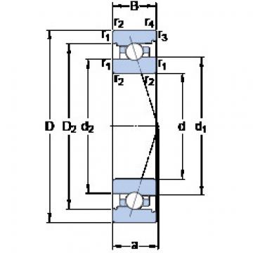 Bearing 7009 CB/HCP4A SKF