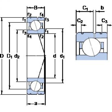 Bearing 71907 ACE/P4AL SKF