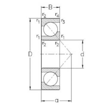 Bearing 7206-BE-MP NKE